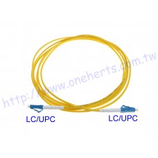 LC/UPC-LC/UPC SM-XX LC-LC單模單芯光纖跳線 LC-LC單模單芯光纖跳線3米 LC/UPC LC/UPC SM SX 3.0mm 9/125 3M 電信級 網路光纖可客製化訂購